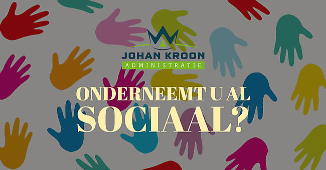 Bent u al sociaal ondernemer?