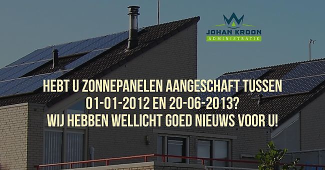 Toch BTW terug op uw zonnepanelen?