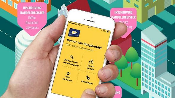 Gratis het Handelsregister inzien via de app? Dat kan!