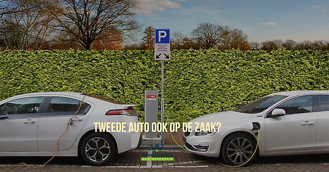 Tweede auto, dan ook maar op de zaak?